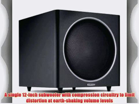 Polk Audio PSW125 12-Inch Powered Subwoofer (Single Black)