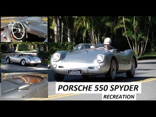 Garagem do Bellote TV: Porsche 550 Spyder (recriação)