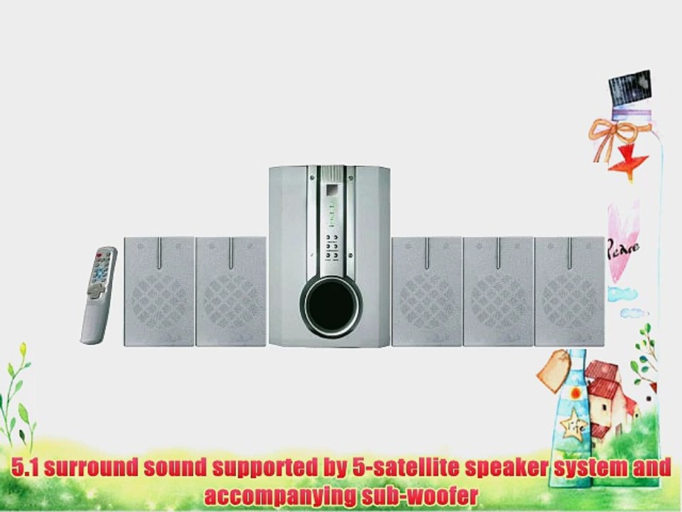 Curtis HTIB1000 Home Theater Surround Sound Speaker System