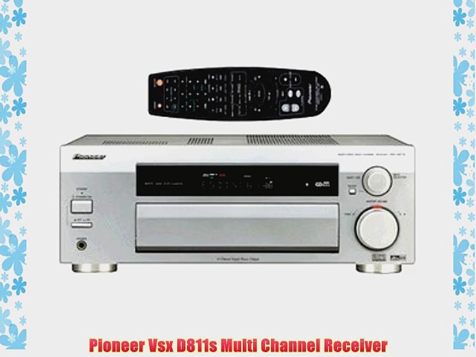 Pioneer Vsx D811s Multi Channel Receiver