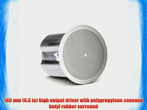 JBL CONTROL 16C/T | Two Way 6 1/2 in Coaxial Ceiling Loudspeaker WHITE (pair)