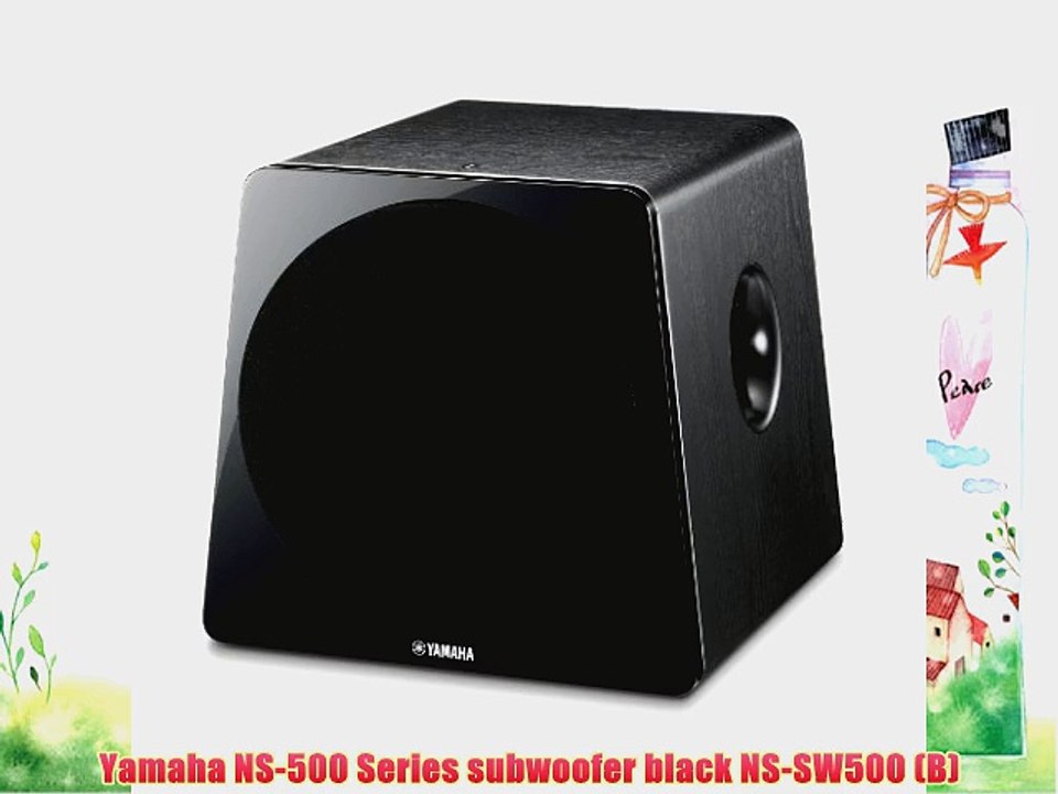 Yamaha NS-500 Series subwoofer black NS-SW500 (B)