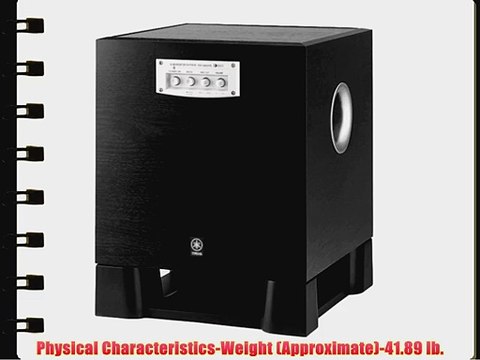 Yamaha Corporation of America SW315 Subwoofer System - Black Ash