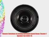 Theater Solutions In Ceiling Surround Sound Home Theater 7 Speaker Set CS4C-7S
