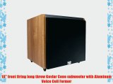 Acoustic Audio HD-SUB10-MAPLE 10-Inch HD Series Front Firing Subwoofer (Maple)