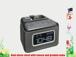 JAM ZZZ Wireless Alarm Clock (Grey) HX-B510GY