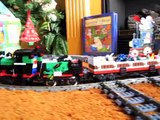 LEGO train crash high speed Eurostar and ICE 3 on 9V double track