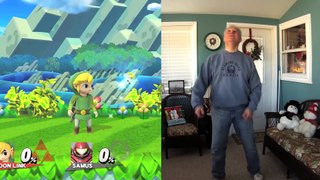 Pai faz imitações engraçadíssimas de personagens do “Super Smash Bros”