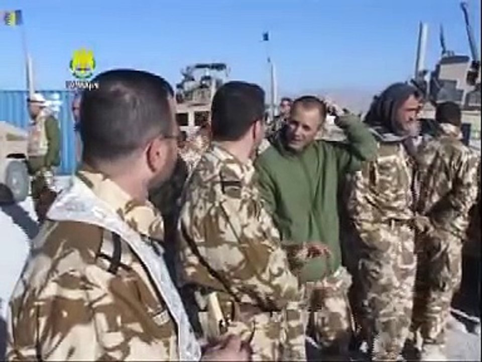 Militarii romani din FOB Massoud (Afganistan)