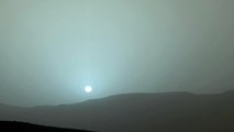 NASA's Curiosity Rover Captures Mars Sunset