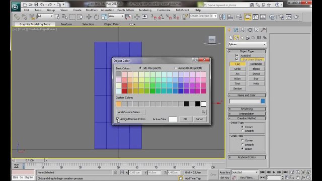 3ds Max Spline Modeling A Wine Glass