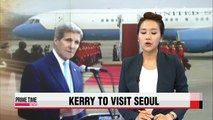 U.S. Secretary of State John Kerry to visit Korea next week