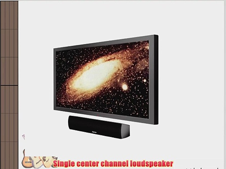 Definitive Technology Mythos 7 Center Speaker (Single Black)