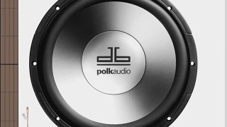 Polk Audio db1040DVC 10-Inch Dual Voice Coil Subwoofer (Single Black)