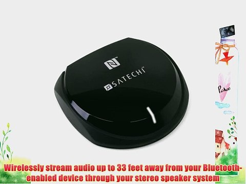 Satechi Bluetooth Music Receiver with NFC and HD aptX for smartphones tablets music devices