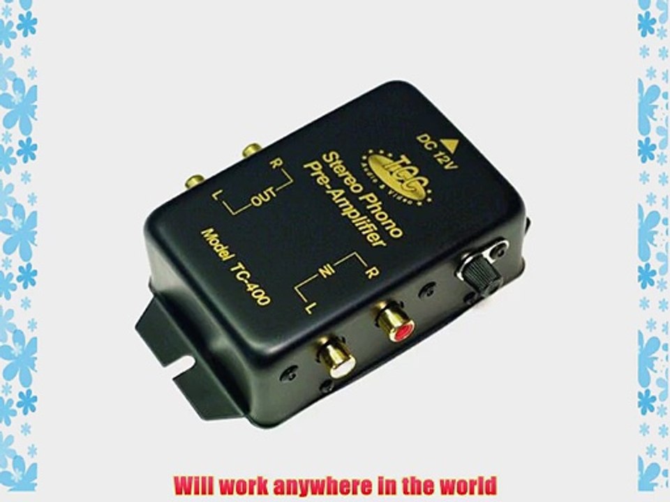 TCC TC-400G/L RIAA Phono Preamp Pre-amp (Preamplifier)