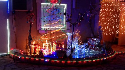 Maison illuminée noel 2014 bagnols sur ceze