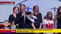 Paweł Kukiz masakruje TVN po ogłoszeniu wyników wyborów prezydenckich (10.05.2015)