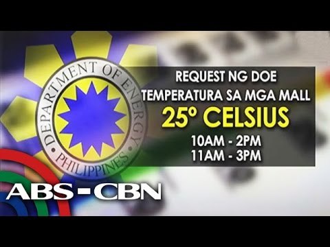 Gov't wants malls to reduce aircon use