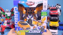 헬로 카봇 스카이 신제품! 펜타스톰 미니특공대 타요 또봇 파워레인저 다이노포스 Hello CarBot Veloster Sky robot car toy