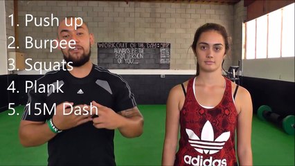 IRON UP FITNESS | WORKOUT 1 FITNESS TEST