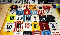 Gerard Pique Colecciona Camisetas de Ronaldinho; Lionel Messi y Falcao Garcia