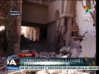 Derriban combatientes de Ansarolá avión saudí