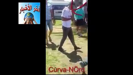 سيارة #امن تبيع تذاكر #مقابلة #الدربي في السوق السوداء