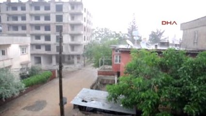 Gaziantep Islahiye'de Yağmur Etkili Oldu