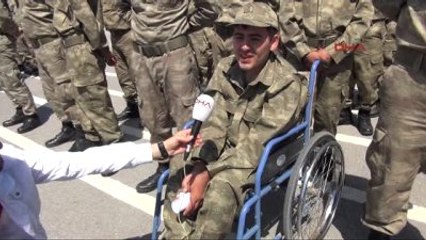 Tokat'ta Engellilerin Askerlik Heyecanı