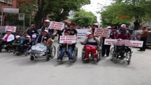 Burdur - Engelliler Farkındalık İçin Yürüdü
