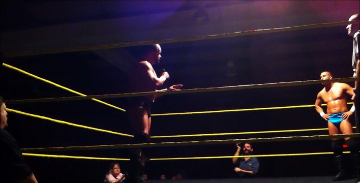 The Exclamation Po!nt Steve Anthony vs. Battle Born John Saxon - NWA Elite Championship Wrestling