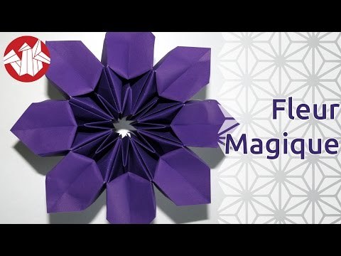 Origami - Fleur Magique - Magic Flower [Senbazuru]