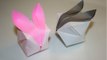 Origami - Lapin gonflable - Inflatable Rabbit [Senbazuru]