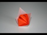 Origami - Renard parlant - Talkative Fox [Senbazuru]