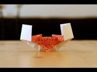 Origami - Jonque chinoise [Senbazuru]