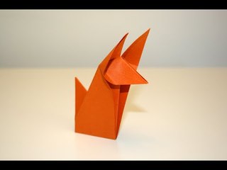 Origami - Renard - Fox [Senbazuru]