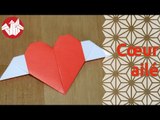 Origami - Coeur ailé - Winged Heart [Senbazuru]