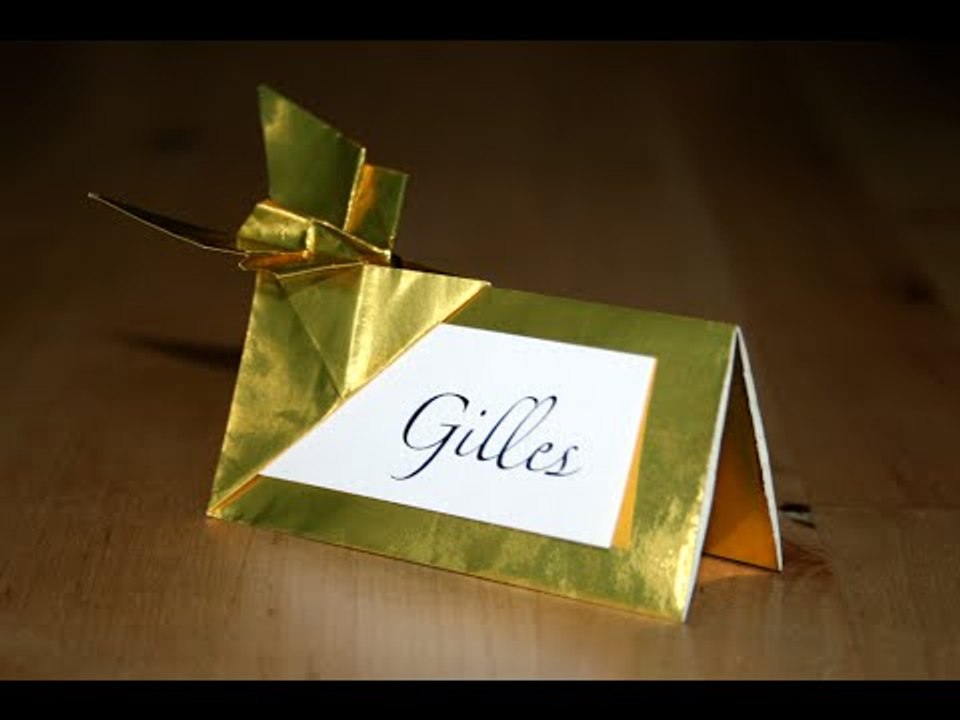 Origami - Marque-place - Table Mark [Senbazuru]