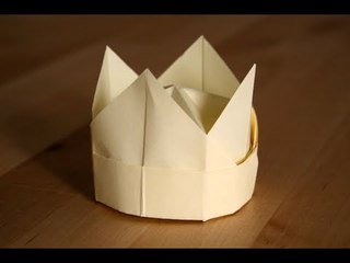 Origami - Couronne - Crown [Senbazuru]
