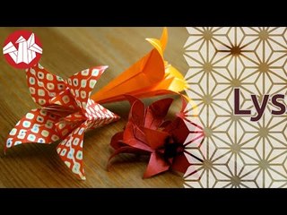 Origami - Le lys - Lily [Senbazuru]
