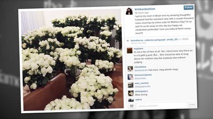Kanye West Sent Kim Kardashian Thousands of Roses for Mother's Day