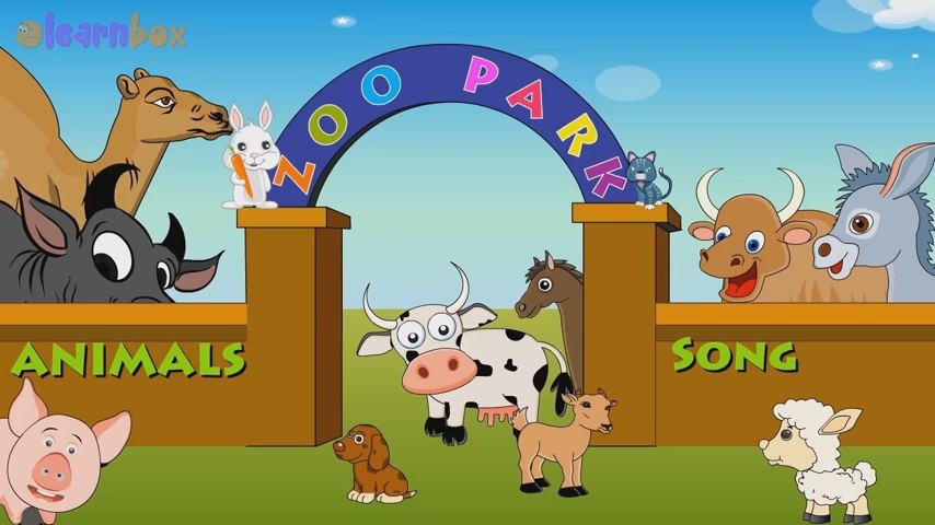 Pet Animals for Children - Animals Nursery Rhymes Collection - English Lessons for Children