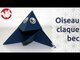 Origami - Oiseau claque-bec [Senbazuru]