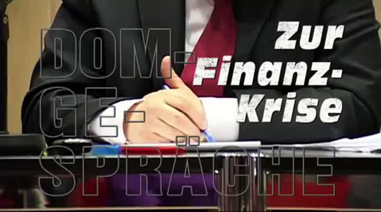 Das Feuer der Krise brennt noch. Hans Tietmeyer zur Finanzkrise