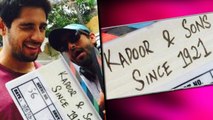 FIRST LOOK:'Kapoor And Sons' | Sidharth Malhotra | Fawad Khan