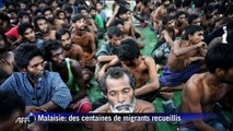 Malaisie: des centaines de migrants recueillis