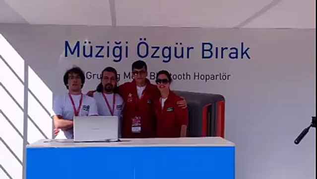 Koç Fest saha ekibi, Grundig Türkiye Takımı Biz de varız! #kocfest #bizdevarız
