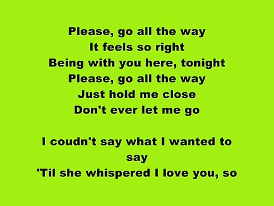The Raspberries Go All The Way Lyrics video Dailymotion