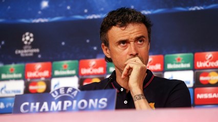 Luis Enrique: "Serios, concentrados y a ganar"